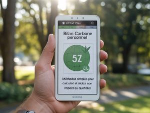 Bilan carbone personnel : méthodes simples pour calculer et réduire son impact au quotidien